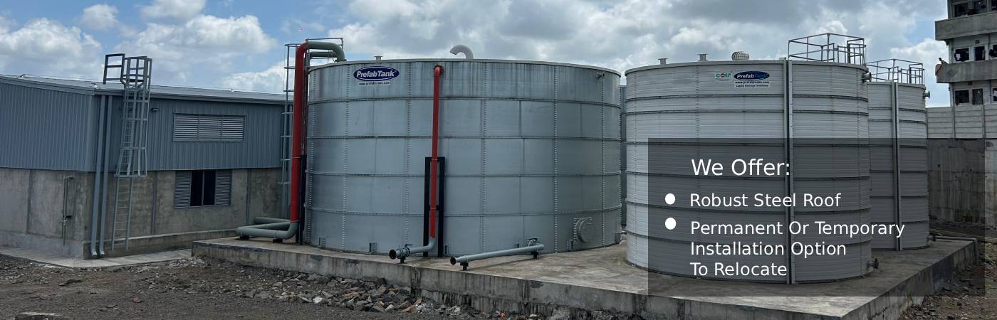dm water storage tanks 