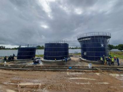 GLASS FUSED STEEL TANKS